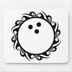 tribal BOWLING Mouse Pad