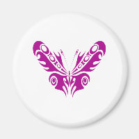 Tribal Butterfly Tattoo Design