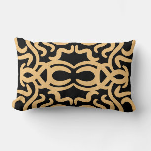 Tribal chief ornament lumbar cushion