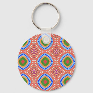 Tribal Circles Key Ring