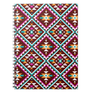 Tribal Colourful Geometry: Ethnic Vintage Beauty. Notebook