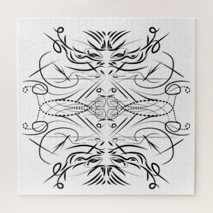 Tribal Creative Art Pattern Game Jigsaw Puzzle