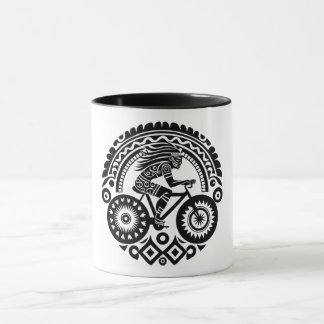 Tribal Cyclist Mug