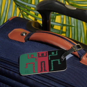 Tribal Dance Luggage Tag