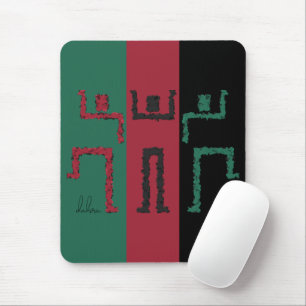 Tribal Dance Mouse Pad