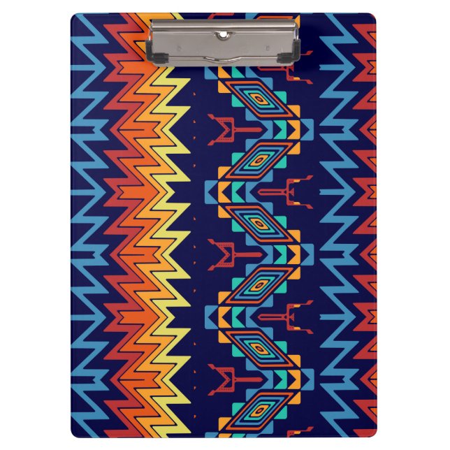 Tribal design abstract design clipboard (Front)