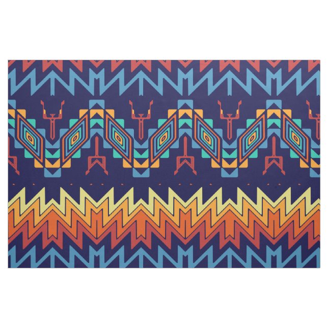 Tribal design abstract design fabric (Yard)