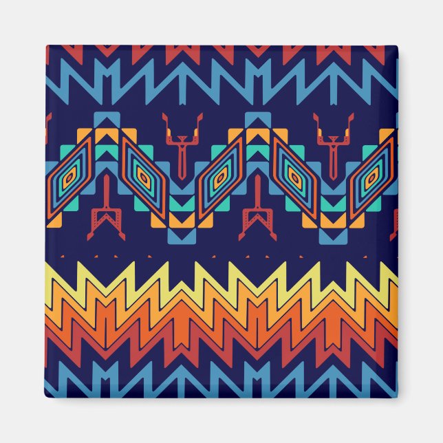 Tribal design abstract design magnet (Front)