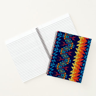 Tribal design abstract design notebook