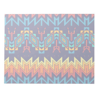 Tribal design abstract design notepad