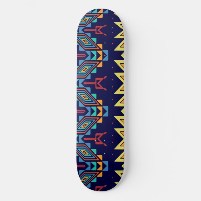 Tribal design abstract design skateboard (Front)