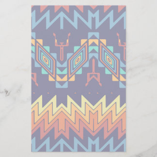 Tribal design abstract design stationery