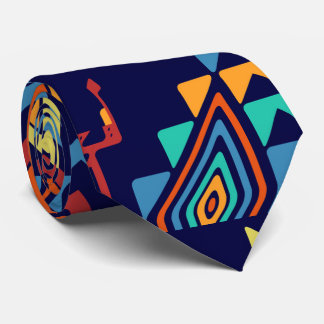 Tribal design abstract design tie