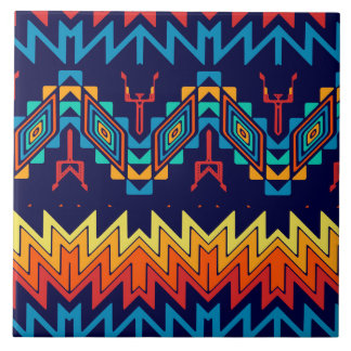 Tribal design abstract design tile
