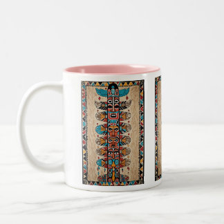 Tribal design  coffee mug gift idea 