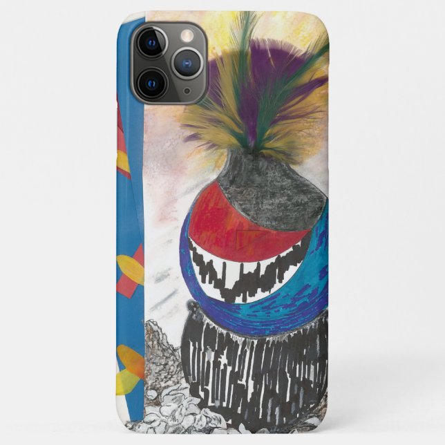 "Tribal Design" iPhone 11 Pro Max Case (Back)