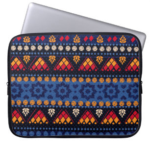 Tribal Design: Multifunctional Seamless Pattern. Laptop Sleeve