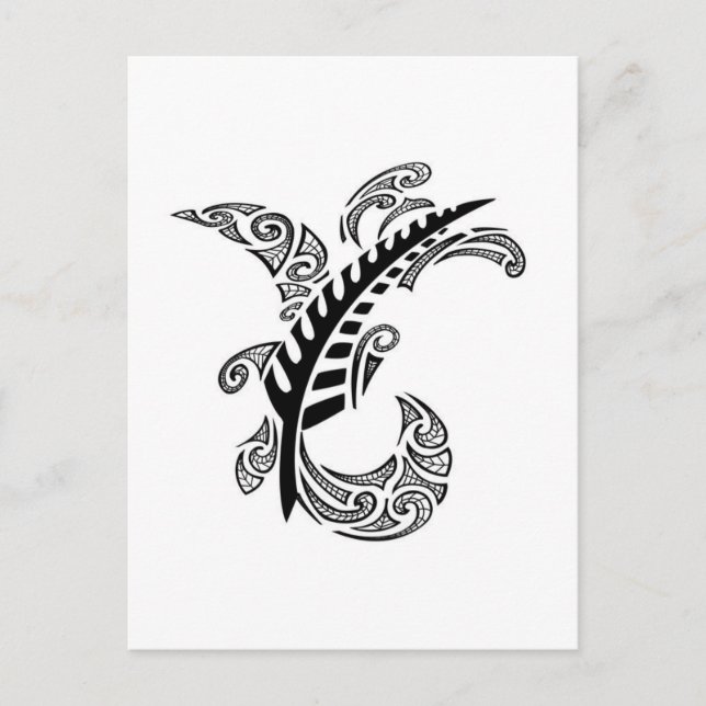 Tribal Design Postcard (Front)