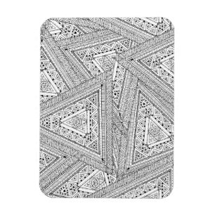 Tribal Doodle 2 Magnet