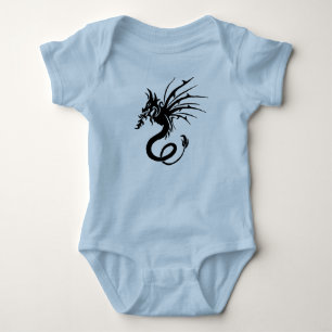 Tribal Dragon Baby Bodysuit