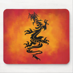 Tribal Dragon Mousepad