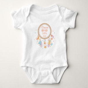 Tribal Dreamcatcher Boho Quote Baby Bodysuit