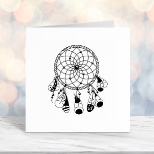 Tribal Dreamcatcher Boho Self-inking Stamp
