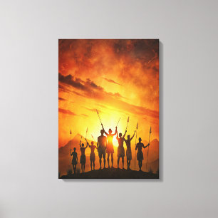 Tribal Dreams Canvas Art
