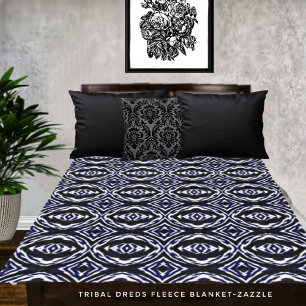 Tribal Dreds Fleece Blanket