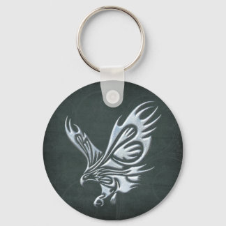 Tribal Eagle Key Ring