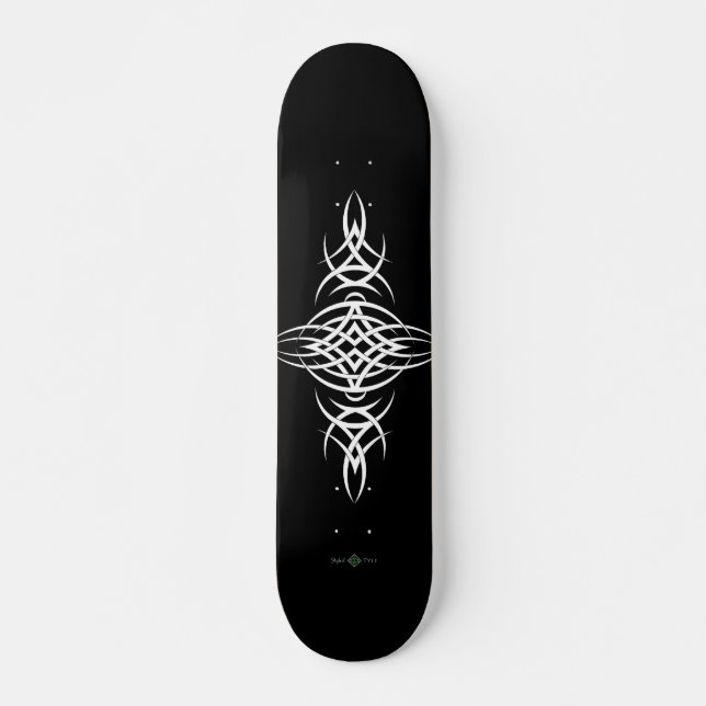Tribal Eclipse Skateboard (Front)