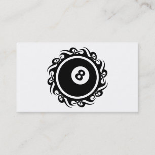 tribal eightball business card