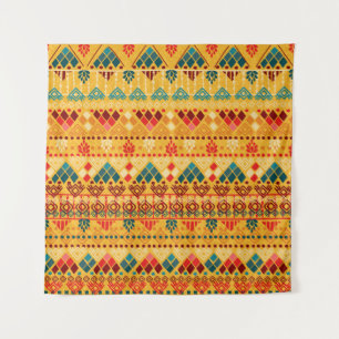 Tribal elements, versatile seamless pattern. tapestry