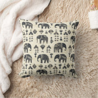 Tribal Elephant Boho Pattern (1)
