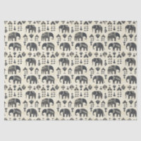 Tribal Elephant Boho Pattern (1)