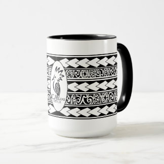 Tribal Ethnic Black Mug