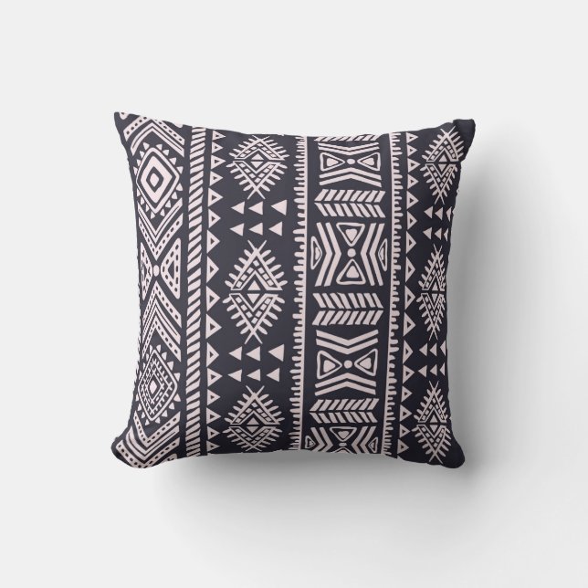 Tribal ethnic, fifth seamless pattern. cushion (Front)