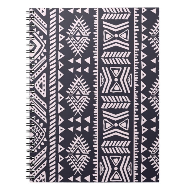 Tribal ethnic, fifth seamless pattern. notebook (Front)