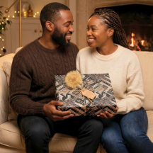 Tribal Ethnic Modern Earthy African American Gift