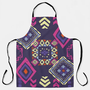 Tribal ethnic, primitive geometric background. apron