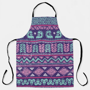 Tribal ethnic seamless apron