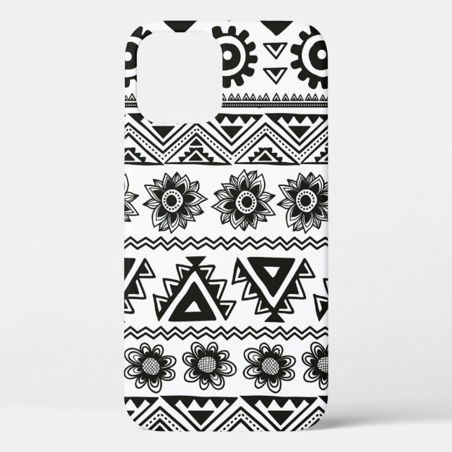 Tribal ethnic seamless Case-Mate iPhone case (Back)