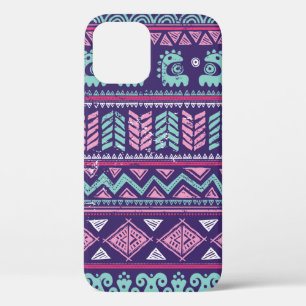 Tribal ethnic seamless iPhone 12 case