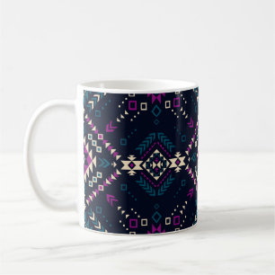 Tribal ethnic seamless pattern 6  coffee mug