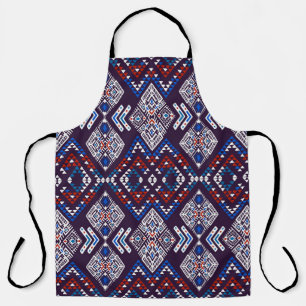 Tribal ethnic seamless pattern apron