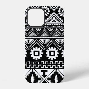 Tribal ethnic seamless pattern iPhone 12 case