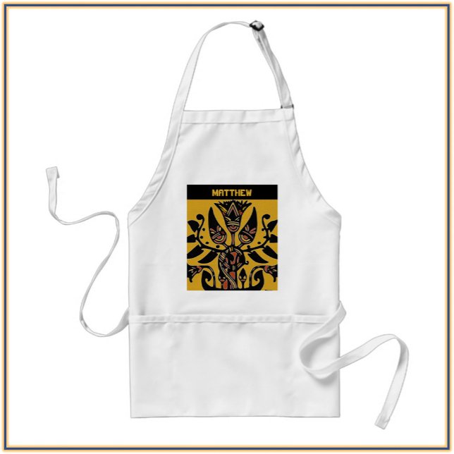 Tribal Ethnic Tattoo Pattern  Standard Apron (Creator Uploaded)