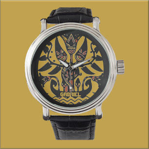 Tribal Ethnic Tattoo Pattern    Watch