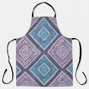 Tribal ethnic. Vintage seamless illustration patte Apron