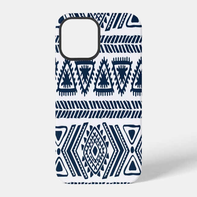 Tribal Ethnic: Vintage Seamless Pattern. iPhone Case (Back)